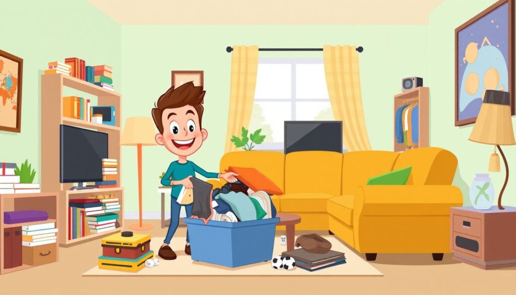 boy doing work for home